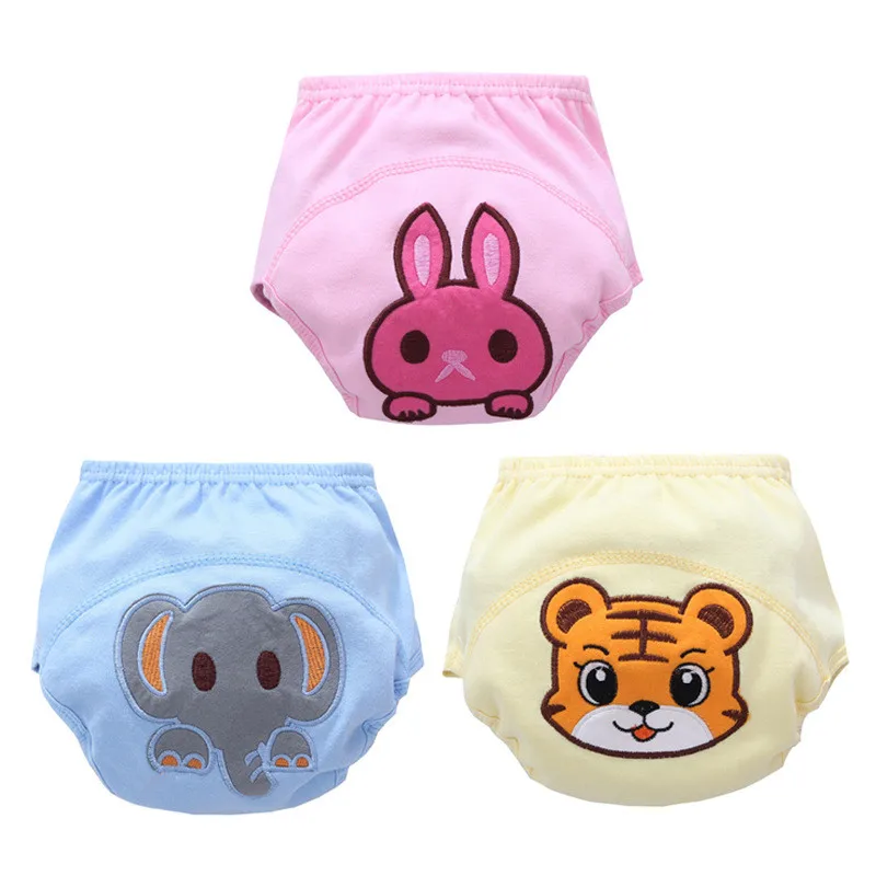 5pcs lot Diapers baby diaper children s underwear reusable nappies training pants panties for toilet training